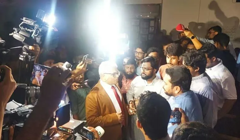 বিদ্যুৎ–বিভ্রাটে অনুষ্ঠান শুরু হতে দেরি, নাহিদ ইসলামের ক্ষোভ