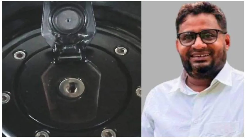 যুবদল নেতার মোটরসাইকেলের ট্যাংকের লক ভেঙে তেল চুরি