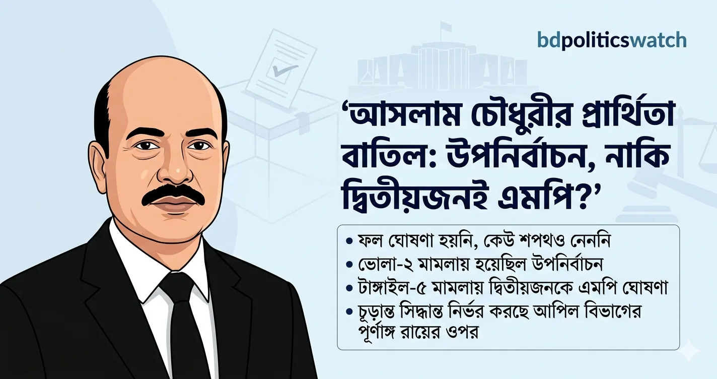 প্রার্থিতা বাতিলের পর কোন পথে যাবে চট্টগ্রাম-৪?