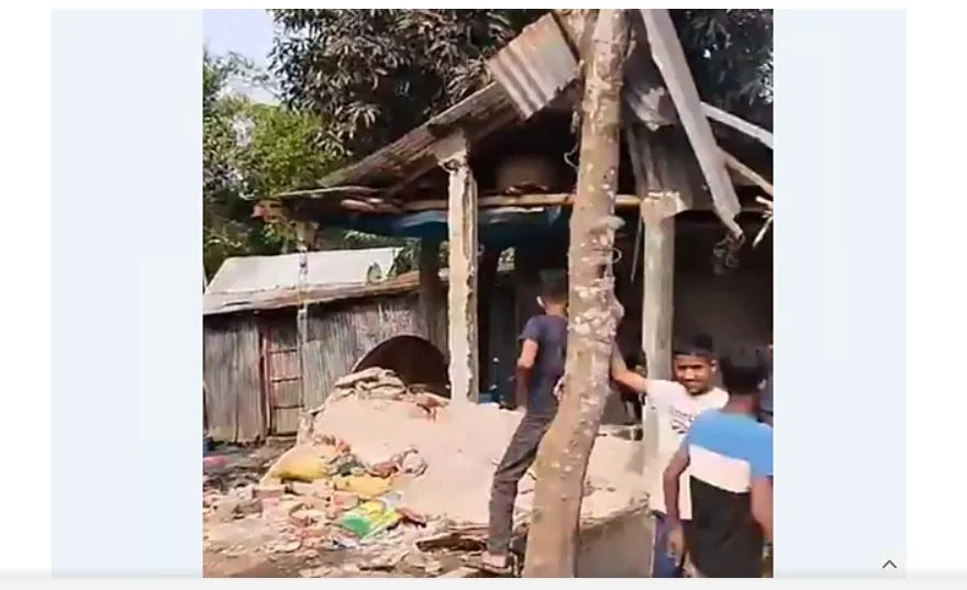সুনামগঞ্জে প্রয়াত মুক্তিযোদ্ধার বাড়িঘরে হামলা-ভাঙচুরের অভিযোগ যুবদল নেতার বিরুদ্ধে