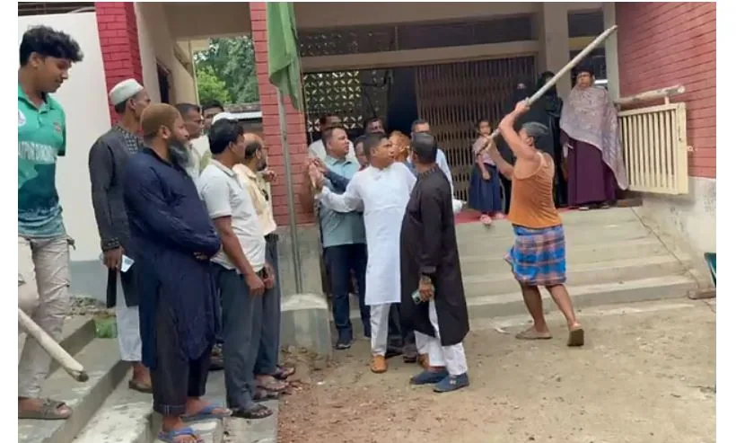 শরীয়তপুরে ইউপি চেয়ারম্যানকে পেটানোর অভিযোগ বিএনপি নেতার বিরুদ্ধে