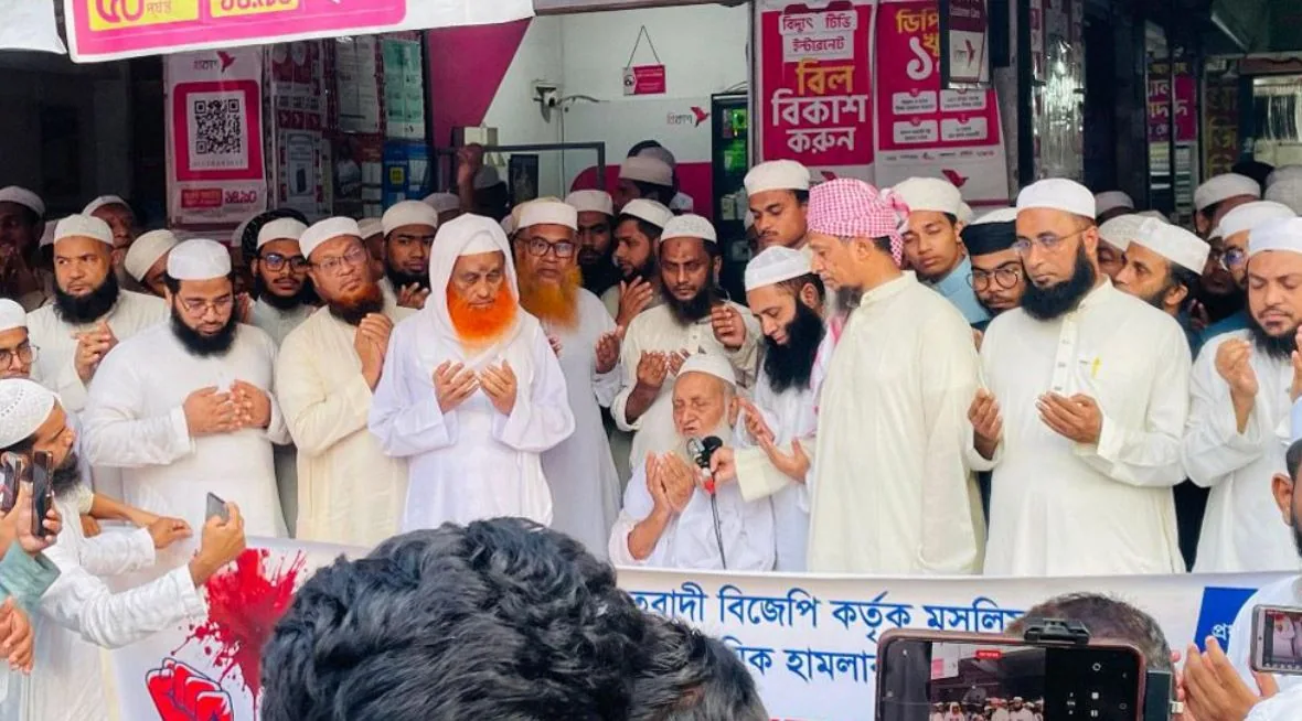 ভারতে মুসলিমদের ওপর হামলা ধর্মীয় স্বাধীনতার লঙ্ঘন: হেফাজত আমির