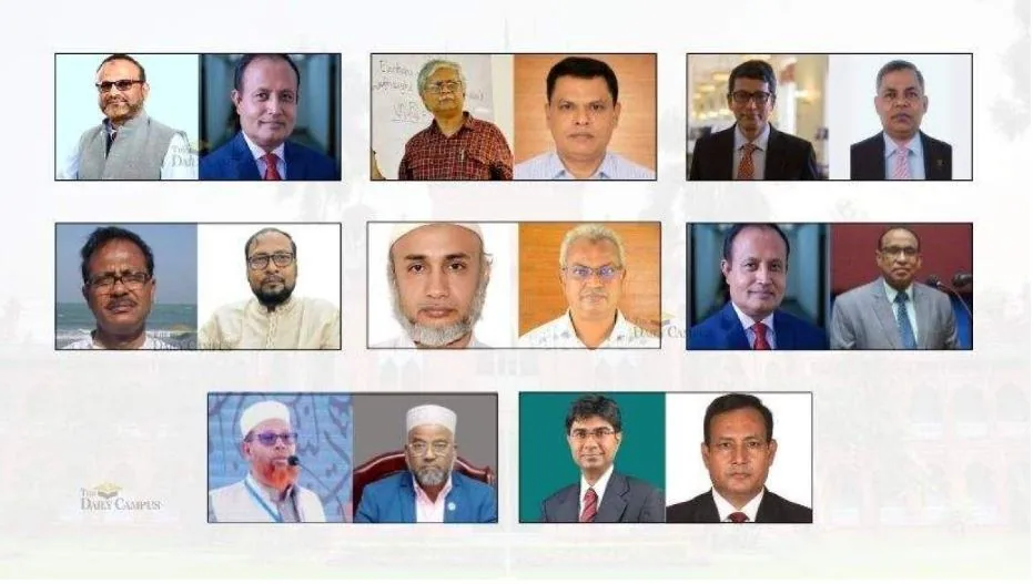 শিক্ষায়-গবেষণায় অপসারণ করা উপাচার্যদের তুলনায় পিছিয়ে নতুন ৭ উপাচার্য, এগিয়ে এক