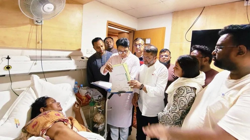 বিএনপি নেতার অসুস্থ স্ত্রীর পাশে প্রধানমন্ত্রী তারেক রহমান