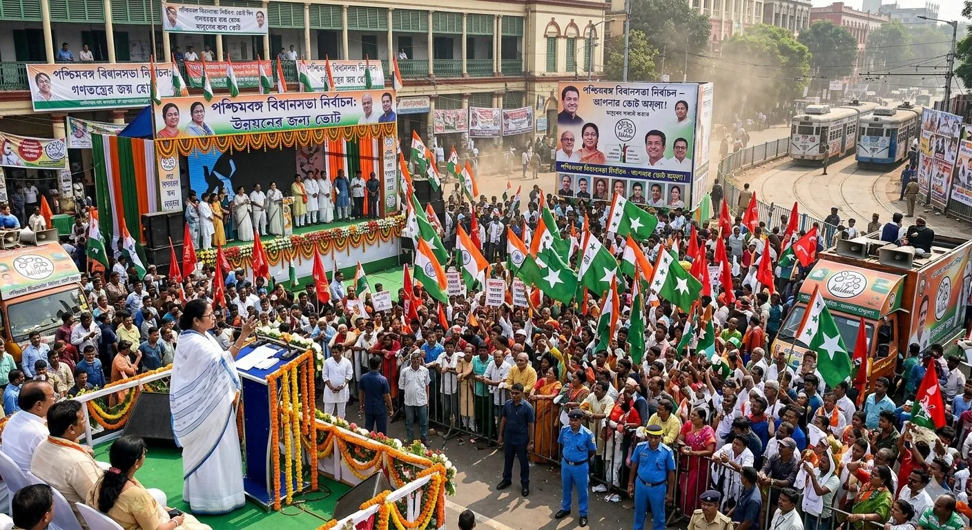পশ্চিমবঙ্গে বিধান সভা নির্বাচন ঘিরে যা চলছে