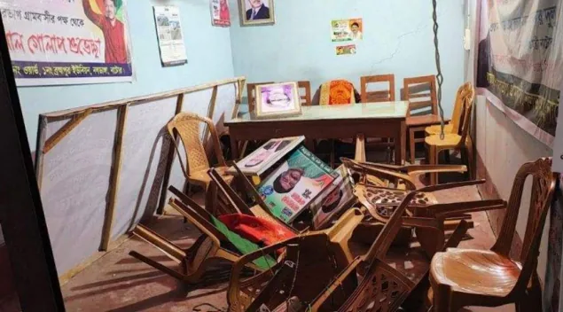 নাটোরে আওয়ামী লীগ নেতাকর্মীদের বিরুদ্ধে বিএনপি কার্যালয় ভাঙচুরের অভিযোগ