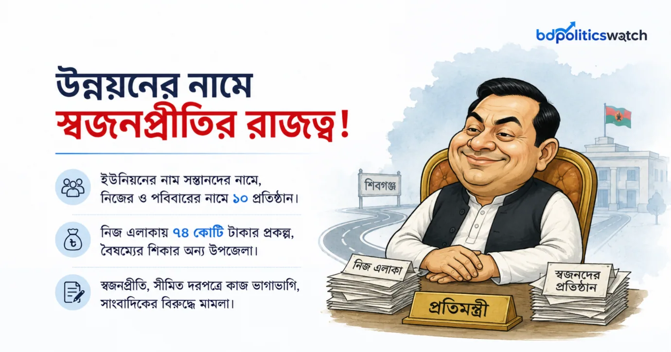 এই কি তবে বিএনপির উন্নয়নের মডেল?