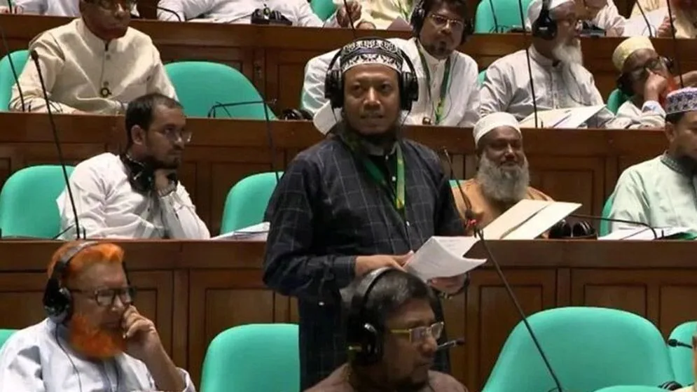 এটা লুটপাটের বাজেট, সংসদে আমির হামজা