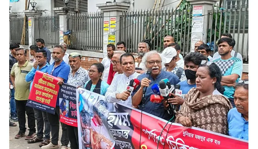 জনস্বাস্থ্যের চেয়ে নিজেদের স্বার্থ নিয়েই ব্যস্ত ছিল অন্তর্বর্তী সরকার: সিপিবি