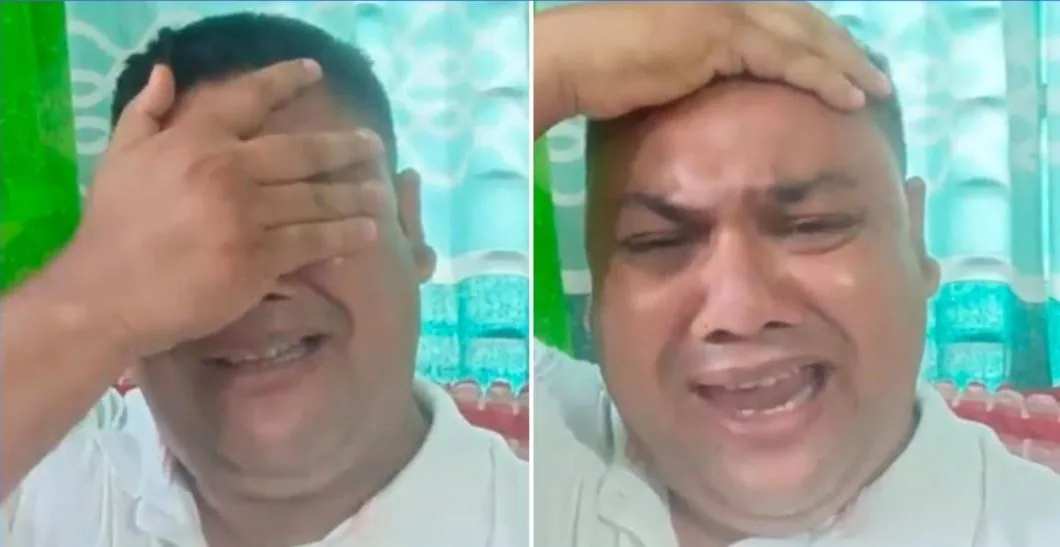 যুবদল কমিটিতে পদ না পেয়ে ফেসবুক লাইভে এসে হাউমাউ করে কান্না