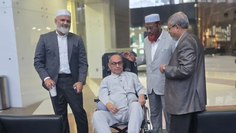 মির্জা আব্বাসকে দেখতে হাসপাতালে জামায়াত সেক্রেটারি