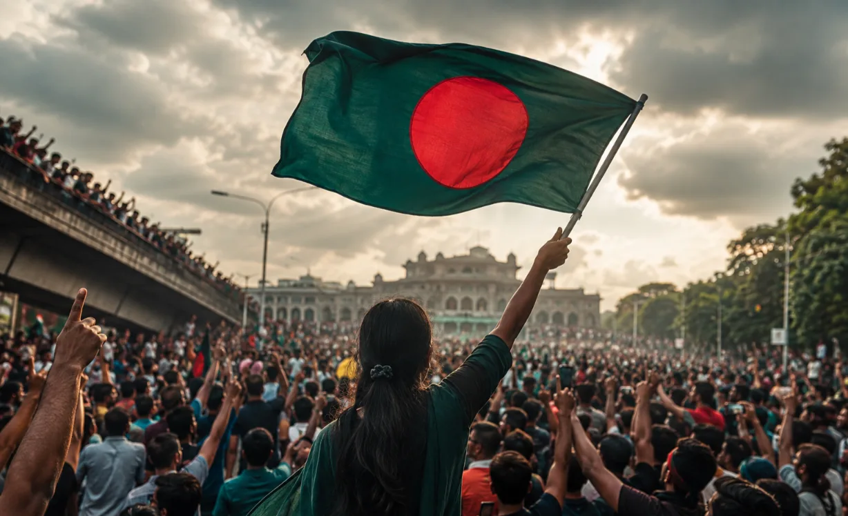 কারফিউ ভেঙে এক দফার মিছিল, বদলে যায় বাংলাদেশের রাজনীতি