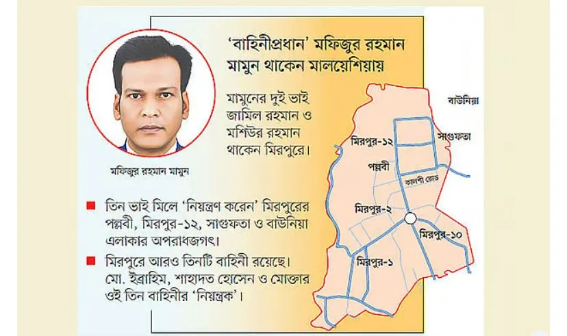 জমি দখল ও মাদক ব্যবসায় জড়িত ‘মামুন বাহিনী’র প্রধান মামুনকে বিএনপি থেকে বহিষ্কার
