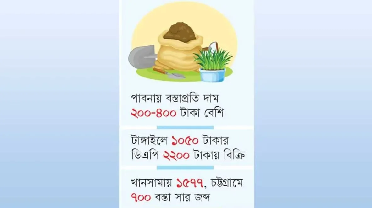 সারা দেশে কৃত্রিম সংকট: বেশি দাম দিলে মিলছে সার, বিপাকে কৃষক