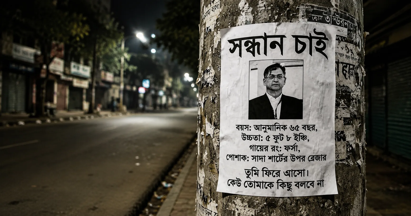স্বরাষ্ট্রমন্ত্রীর ‘সন্ধান চেয়ে’ পোস্টার, প্রশ্নের মুখে দেশের আইনশৃঙ্খলা