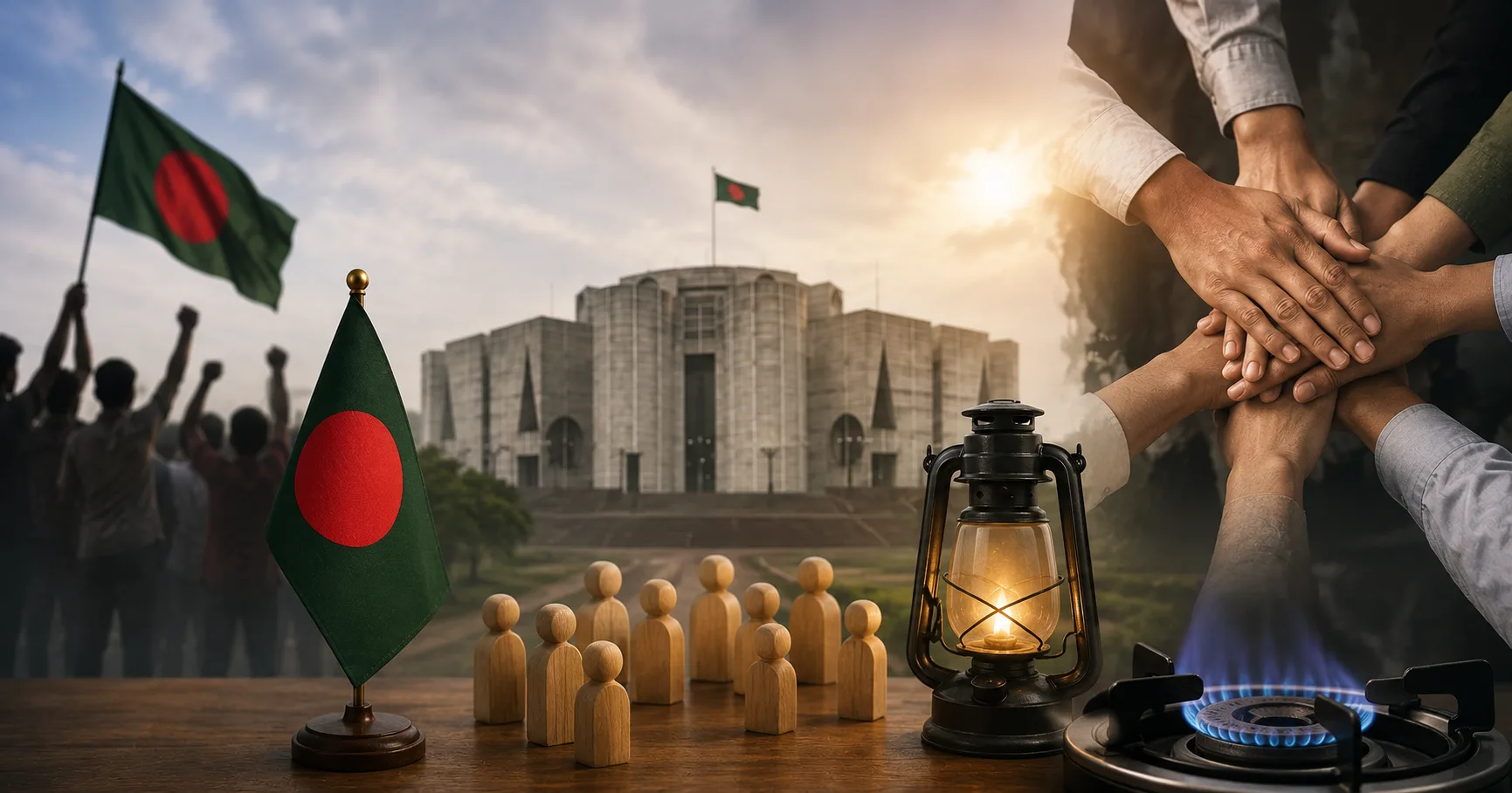 বিএনপির প্রতিষ্ঠাবার্ষিকীতে গণতন্ত্রের বার্তা, মাঠে কোন্দল