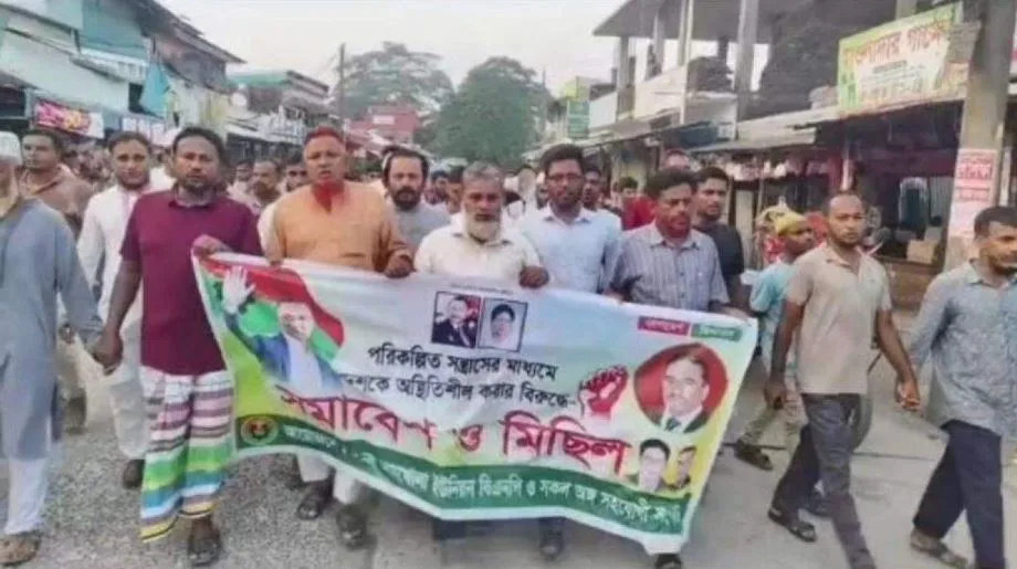 বিএনপির মিছিলে ‘ছাত্রলীগ, যুবলীগের নামে স্লোগান’, তদন্তে কমিটি