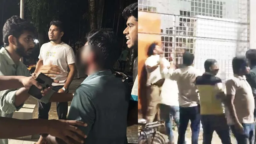 অস্ত্র হাতে রাবিতে ছাত্রদল, পেটালেন সাংবাদিকদের