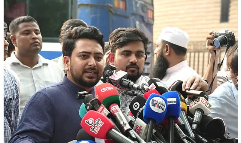 ভারতের সঙ্গে শত্রুতা আমাদের প্রত্যাশা নয়, প্রশ্ন হচ্ছে ‘স্বার্থ সুরক্ষা’: নাহিদ ইসলাম