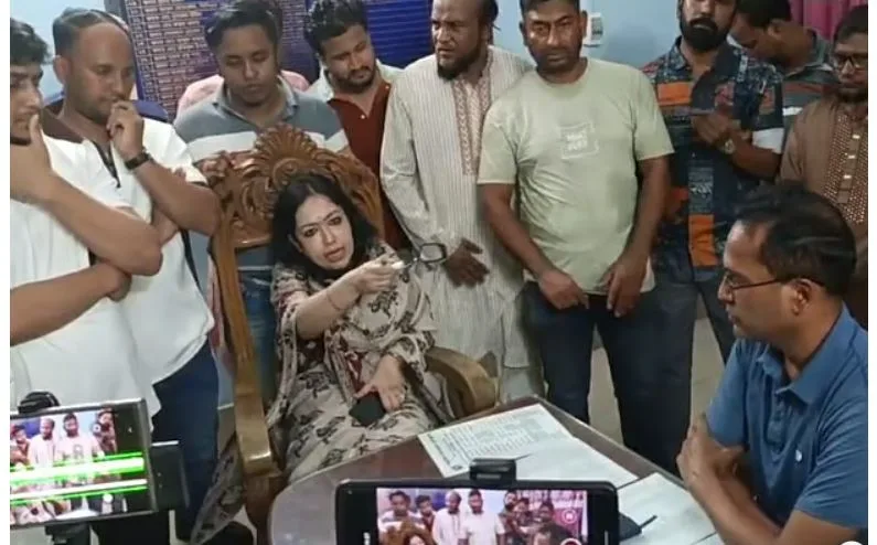সরাইল থানায় এমপি রুমিন ও ওসির মধ্যে বাগবিতণ্ডার ঘটনায় পুলিশের জিডি